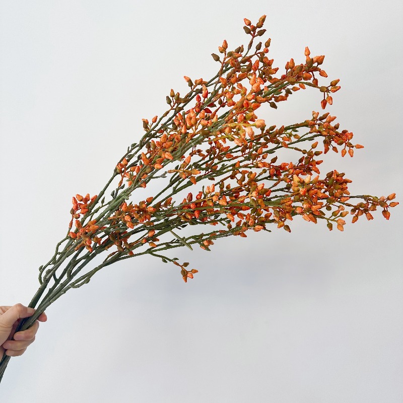 Florist Supply Vases - Buah Zaitun Hijau Eucalyptus Buatan Tanaman