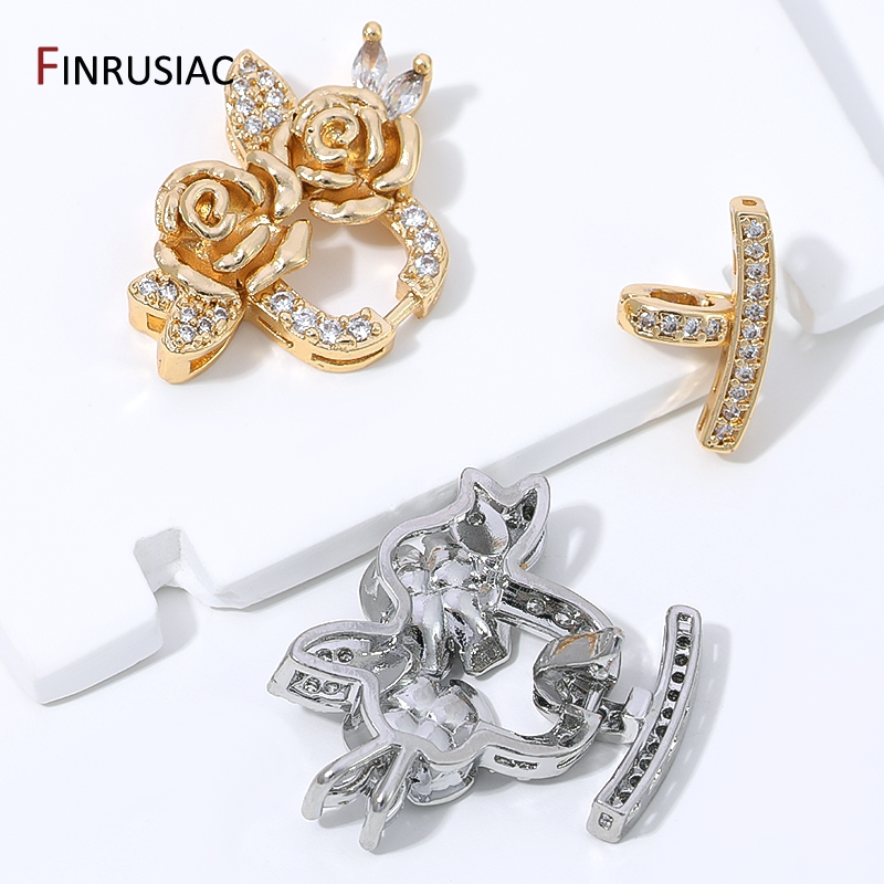 Kancing Mutiara Bunga Zirkon B - Supply Florist ulasan dan harga