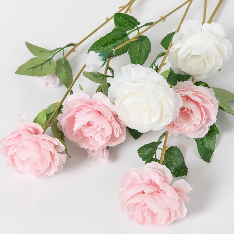 5/10 Buah Buket Mawar Buatan B - Florist Supply Bulk ulasan dan harga