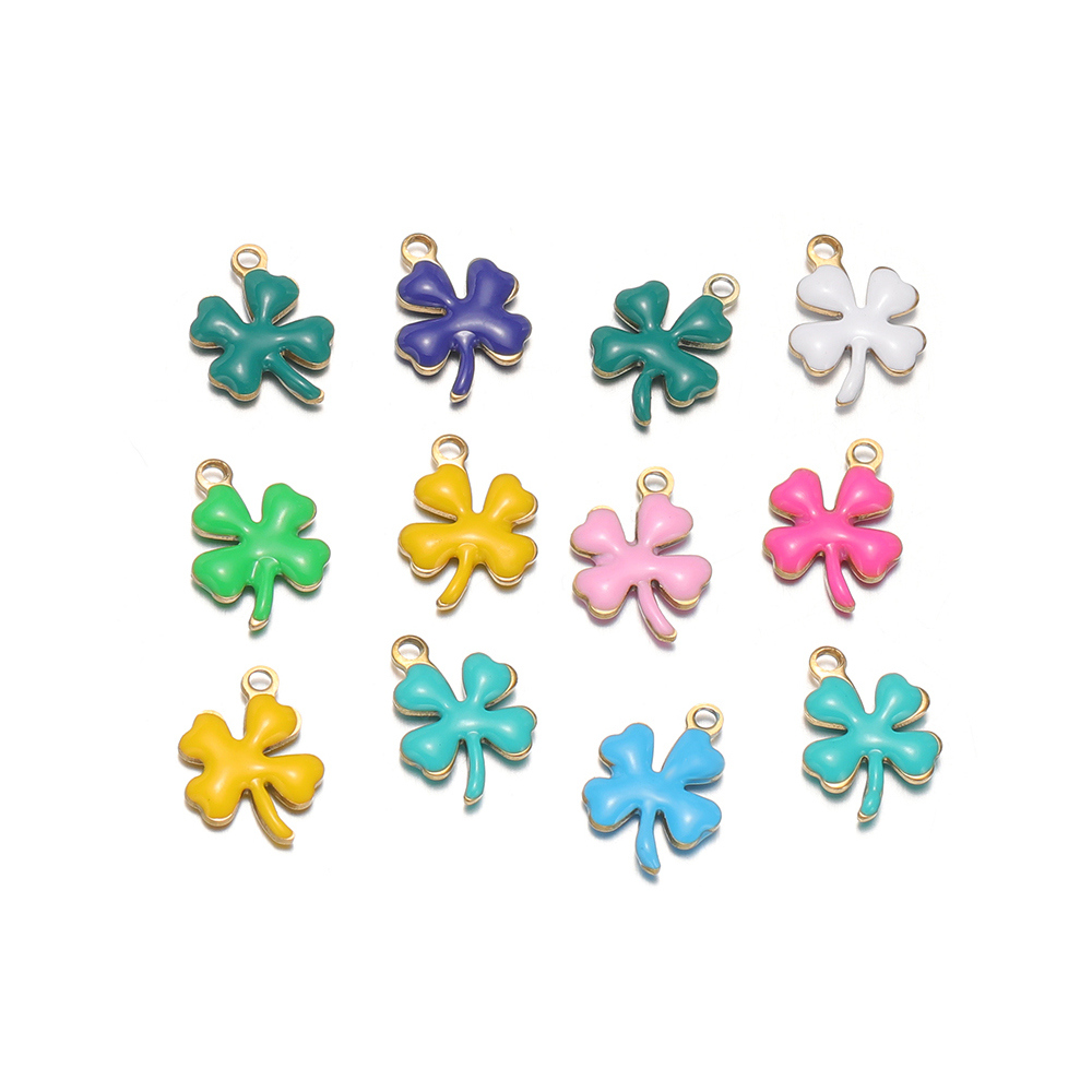 20pcs Liontin Bunga Semanggi E - Supply Florist ulasan dan harga